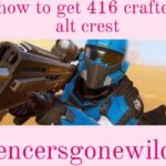 how to get 416 crafted alt crest