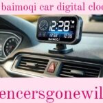 baimoqi car digital clock