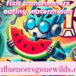 fixit transformers eating watermelon