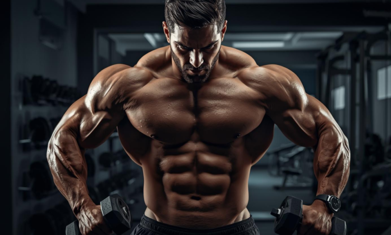 Sagi Kalev biceps and triceps workout