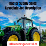 Tractor Supply sales associate job description