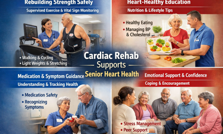 How Do Cardiac Rehab Programs Support Senior Heart Health?